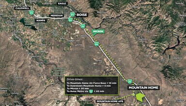TBD Hwy 51 Hwy, Mountain Home, ID - Aerial map view - Image1