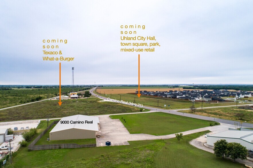 9000 Camino Real, Uhland, TX à vendre - Aérien - Image 2 de 8