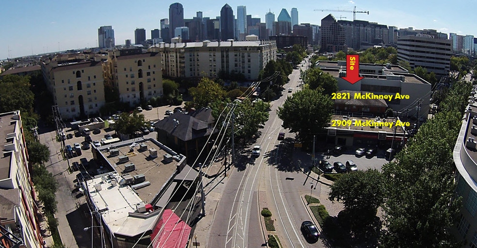 2821-2909 McKinney Ave, Dallas, TX for lease - Building Photo - Image 2 of 6