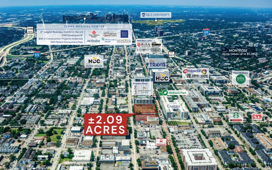 2627 Main St, Houston, TX à vendre - Photo du bâtiment - Image 3 de 4
