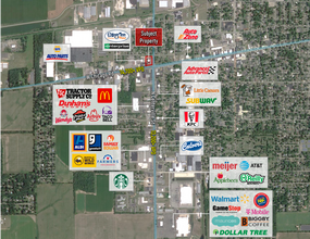 102 N Centerville Rd, Sturgis, MI - AERIAL  map view