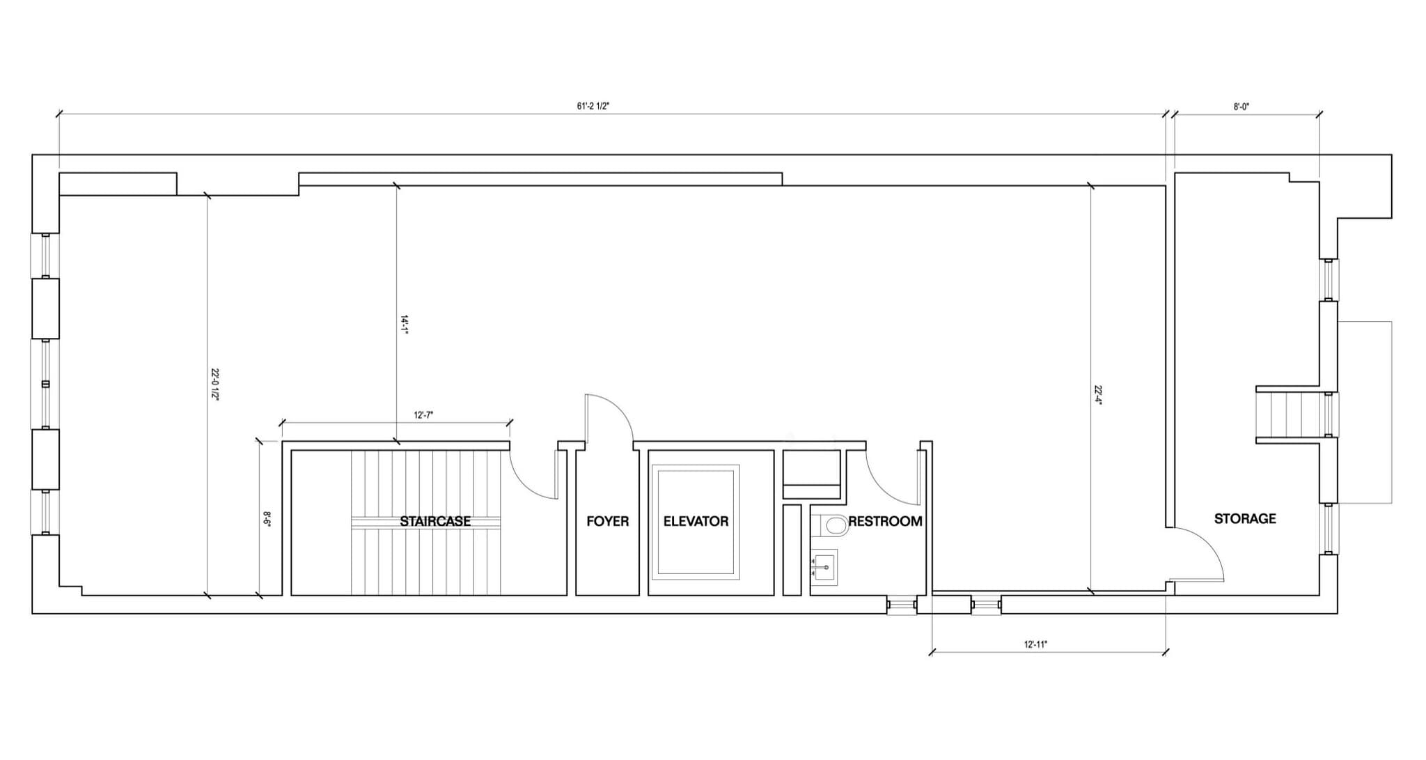 311 E Broadway, New York, NY for lease Floor Plan- Image 1 of 5