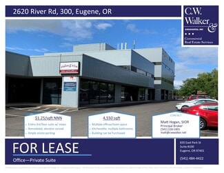 Plus de détails pour 2620 River Rd, Eugene, OR - Bureau à louer