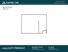 11511 Katy Fwy, Houston, TX for lease Floor Plan- Image 1 of 1