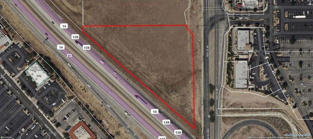 10th St W, Palmdale, CA for sale Aerial- Image 1 of 4