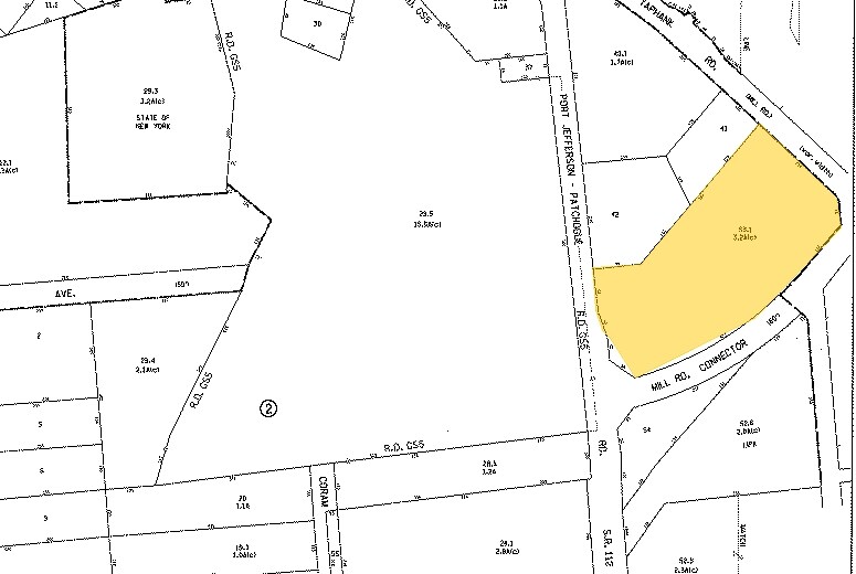 588 Mill Rd, Coram, NY à vendre - Plan cadastral - Image 3 de 4