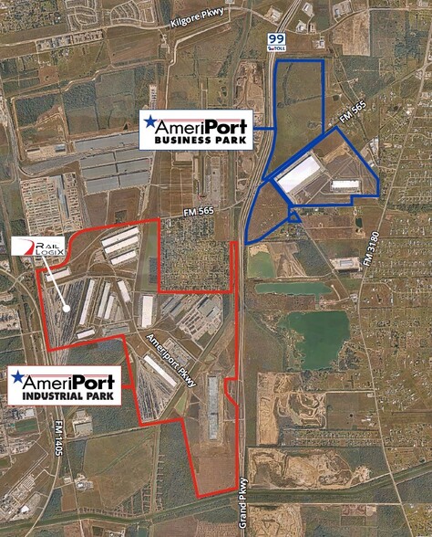 4505 Ameriport Pky, Baytown, TX à louer - Photo du bâtiment - Image 3 de 4