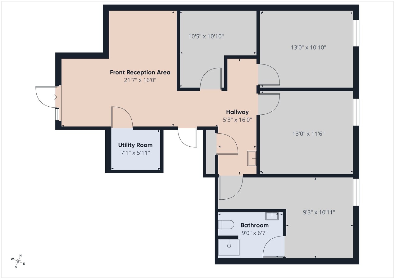 2210 Dean St, Saint Charles, IL 60175 - Unit N-1 -  - Floor Plan - Image 1 of 5