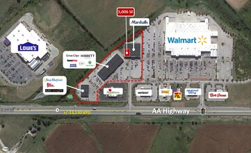 191-219 Wal Mart Way, Maysville, KY - AERIAL  map view