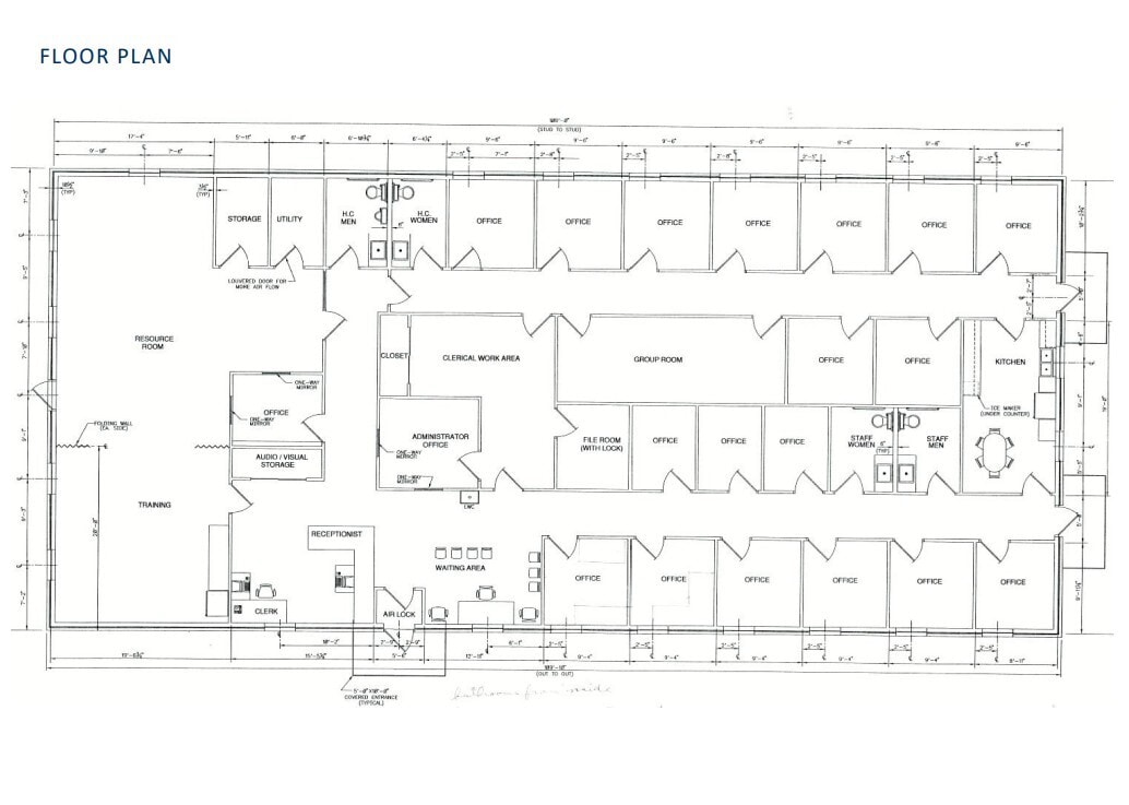 5505 Business Dr, Wilmington, NC à louer Plan d’étage- Image 1 de 1