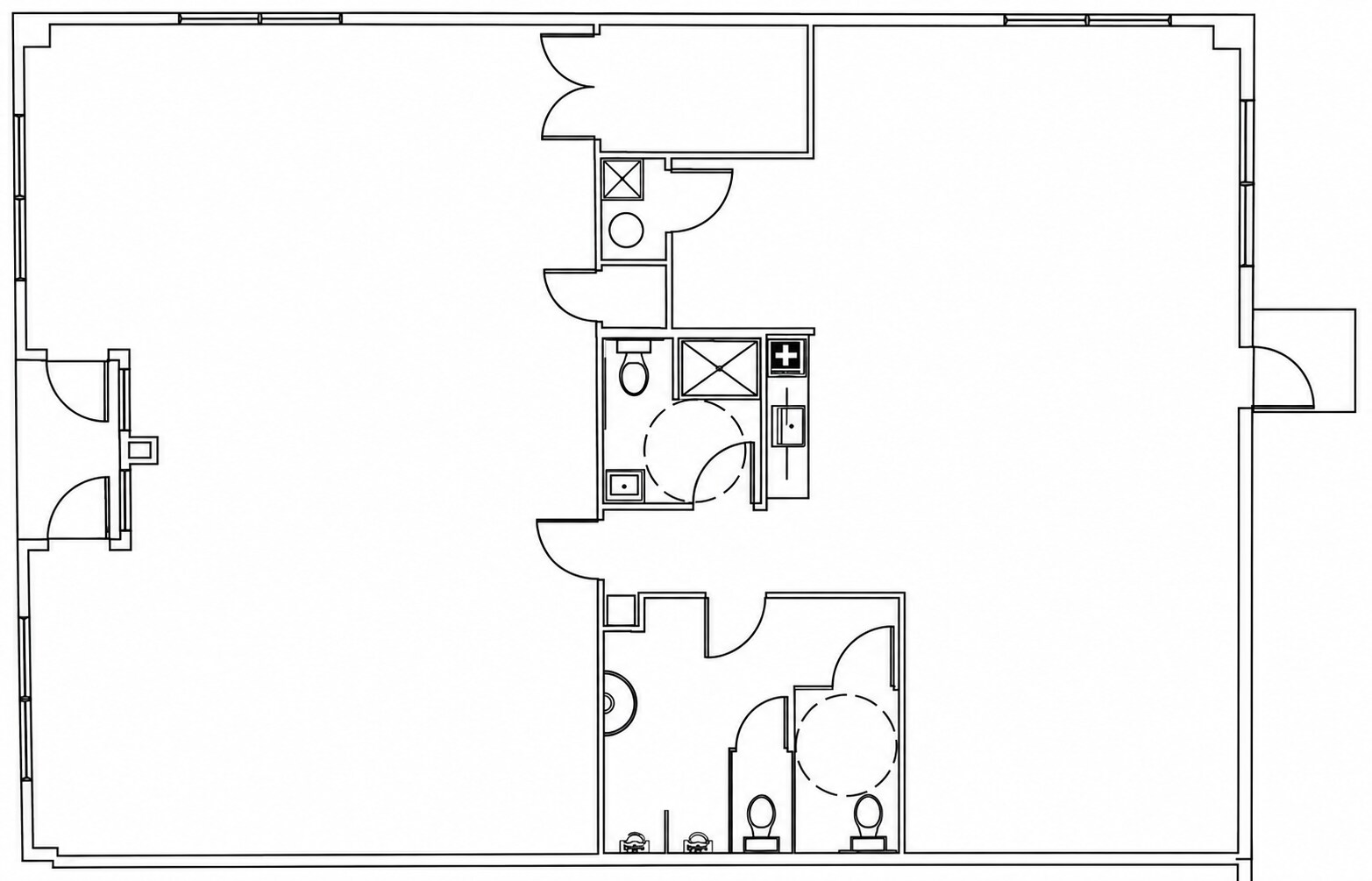 604-620 Phillips Dr, Dayton, OH à louer Plan d’étage- Image 1 de 5