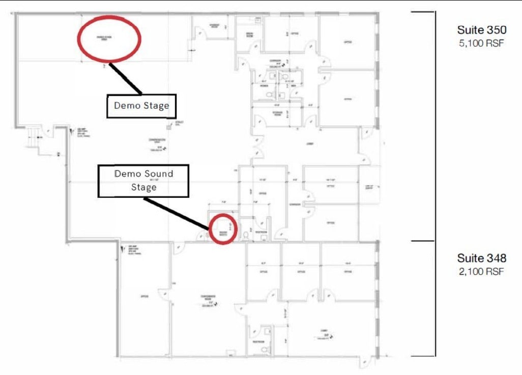 2636 Walnut Hill Ln, Dallas, TX à louer Plan d’étage- Image 1 de 6