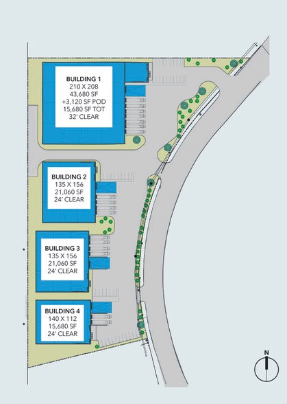 21639 Cypress Slough Dr, Houston, TX à vendre - Plan de site - Image 2 de 5