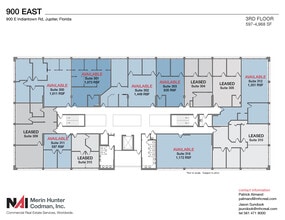 900 E Indiantown Rd, Jupiter, FL à louer Plan d’étage- Image 1 de 5