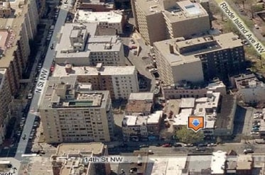 1324 14th St NW, Washington, DC for lease - Aerial - Image 2 of 4