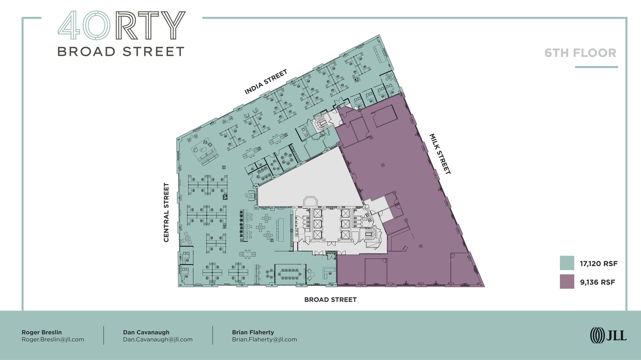 40 Broad St, Boston, MA à louer Plan de site- Image 1 de 1