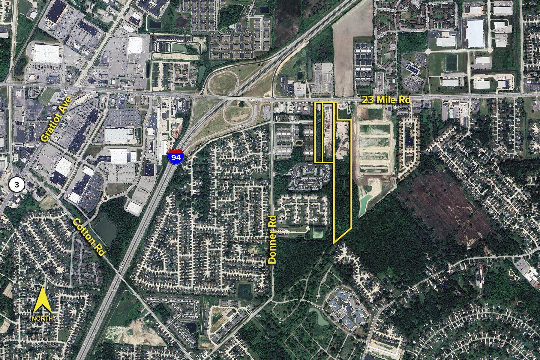 29430-29500 23 Mile Rd, Chesterfield, MI for sale Building Photo- Image 1 of 2