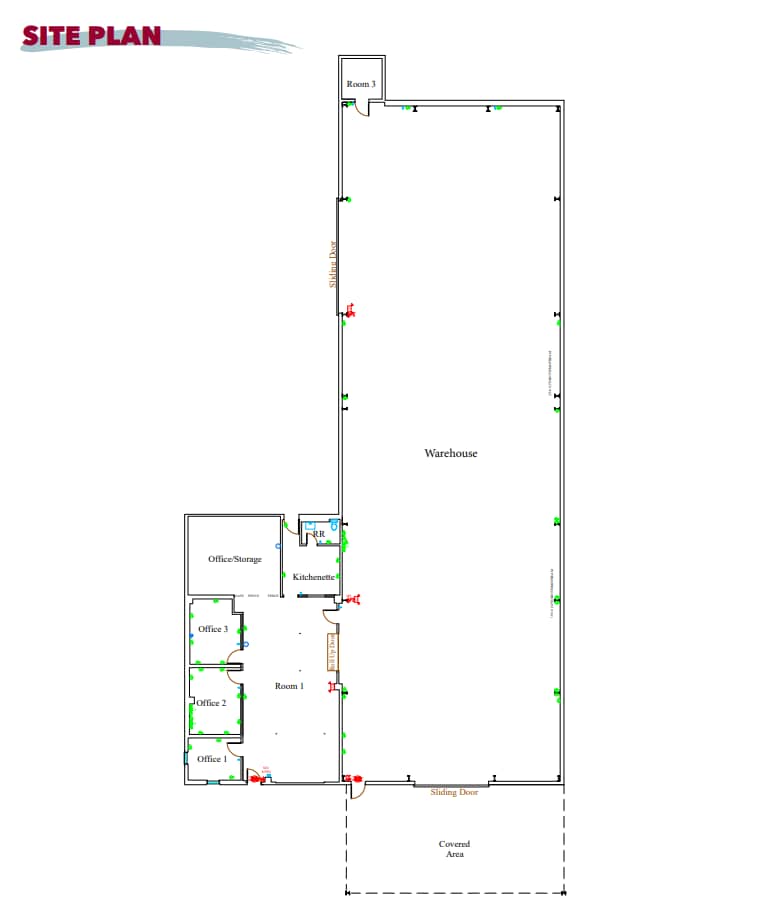 1400 Piedmont Hwy, Piedmont, SC for lease Site Plan- Image 1 of 2