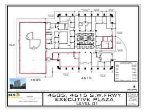 4635 Southwest Fwy, Houston, TX for lease Site Plan- Image 2 of 2