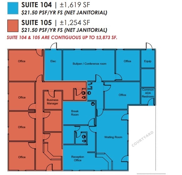 1250 E Baseline Rd, Tempe, AZ for lease Floor Plan- Image 1 of 1