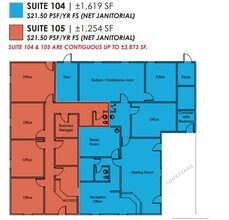 1250 E Baseline Rd, Tempe, AZ for lease Floor Plan- Image 1 of 1