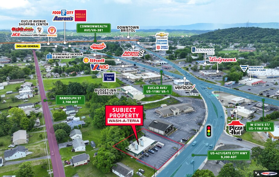 245 Gate City Hwy, Bristol, VA à vendre - Photo du bâtiment - Image 3 de 56