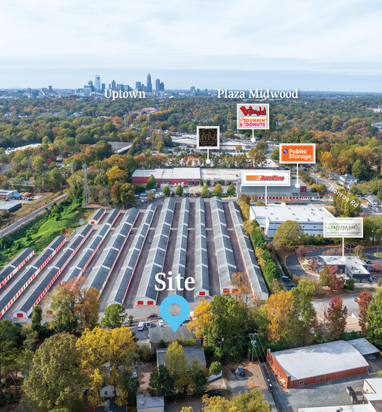 3801 Miriam Dr, Charlotte, NC for sale - Aerial - Image 2 of 9