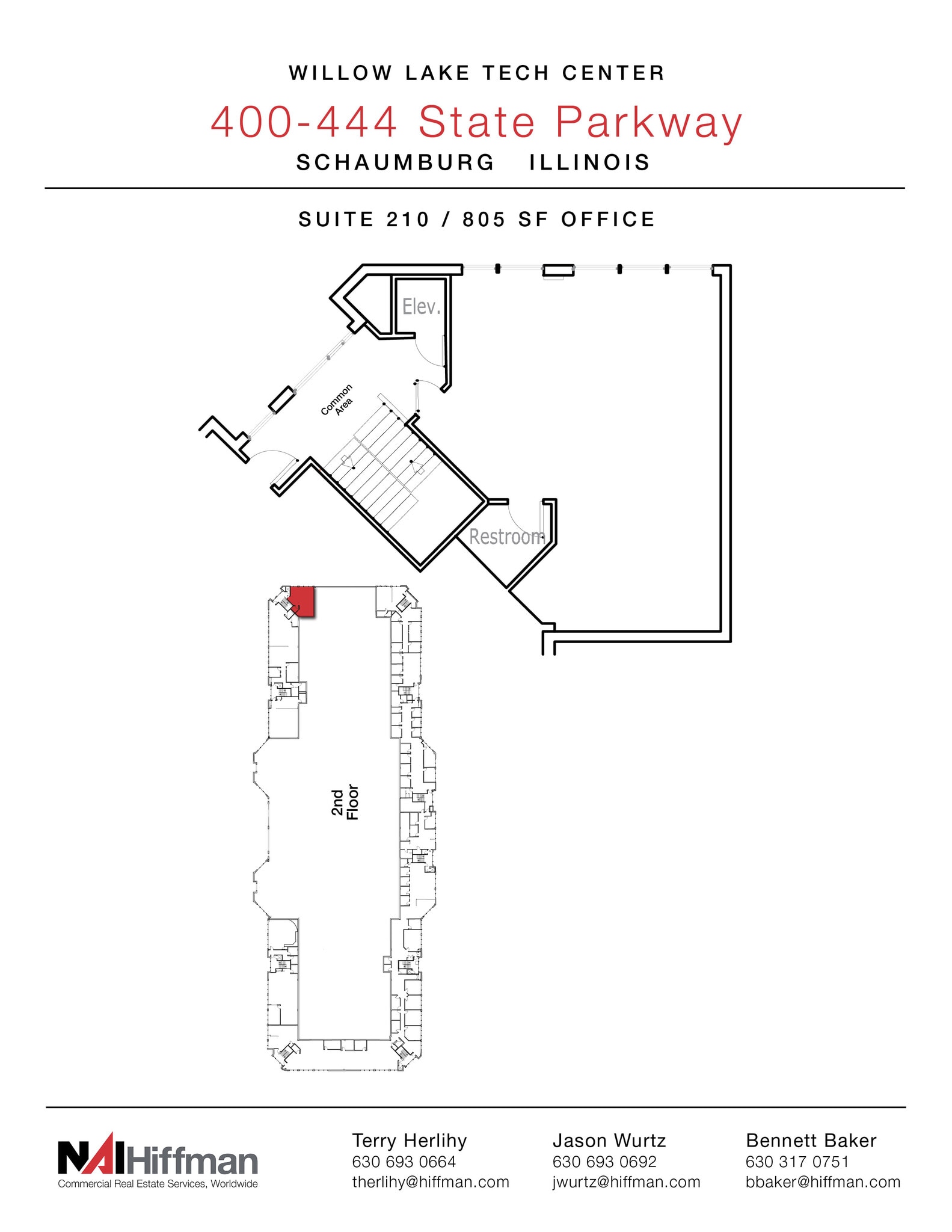 400-444 E State Pky, Schaumburg, IL for lease Floor Plan- Image 1 of 1