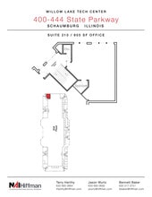 400-444 E State Pky, Schaumburg, IL for lease Floor Plan- Image 1 of 1