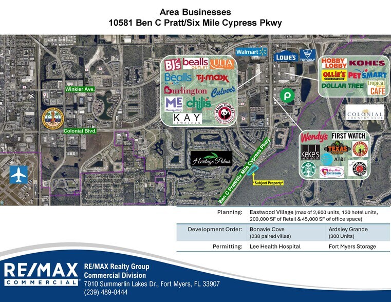 10581 Ben C Pratt 6 Mile Cypress Pkwy, Fort Myers, FL à vendre - Photo du bâtiment - Image 3 de 15