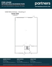 5151 Mitchelldale St, Houston, TX à louer Plan de site- Image 1 de 1