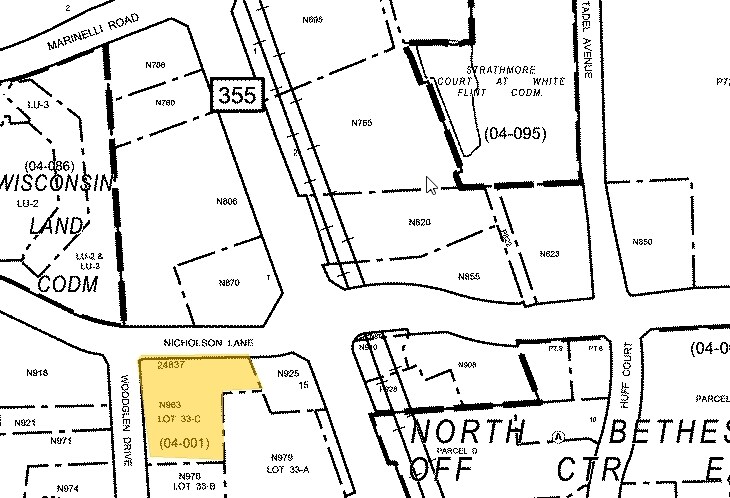 11333 Woodglen Dr, North Bethesda, MD à louer - Plan cadastral - Image 3 de 4
