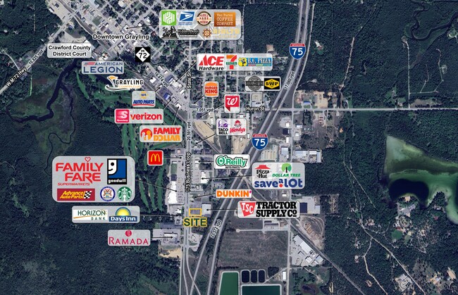 Plus de détails pour 2475 S I 75 Business Loop, Grayling, MI - Commerce de détail à louer