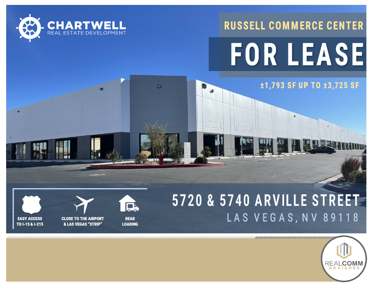 5720 Arville St, Las Vegas, NV for lease Building Photo- Image 1 of 5