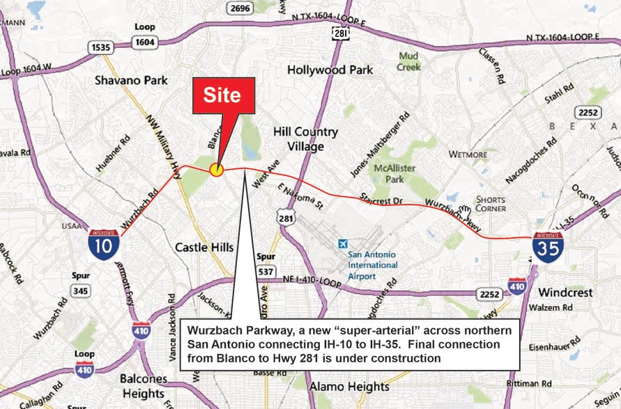 Blanco Rd & Wurzbach Pky, San Antonio, TX for sale - Building Photo - Image 3 of 11