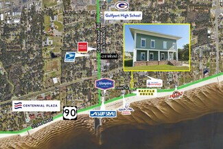 Plus de détails pour 625 16th St, Gulfport, MS - Bureau à vendre