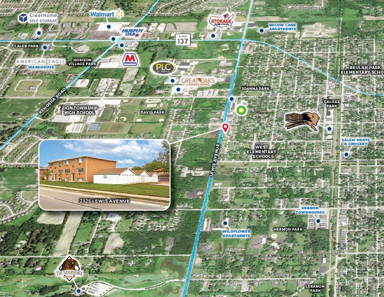 2325 Lewis Ave, Zion, IL à vendre - Photo du bâtiment - Image 3 de 3