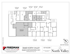 30500 Northwestern Hwy, Farmington Hills, MI for lease Floor Plan- Image 2 of 2