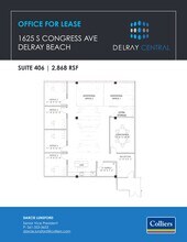 1615 S Congress Ave, Delray Beach, FL à louer Plan de site- Image 1 de 1