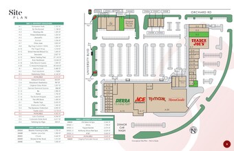 5900-5910 S University Blvd, Greenwood Village, CO for lease Site Plan- Image 1 of 1