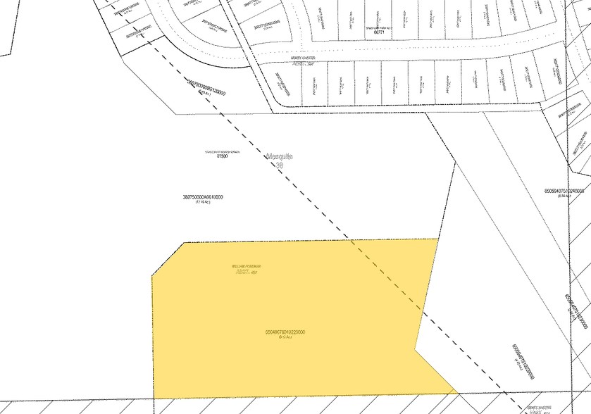 881 US Highway 80 E, Mesquite, TX à vendre - Plan cadastral - Image 2 de 11