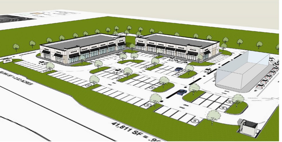 NWQ of Trinity Falls Pkwy & Olympic Crossing, McKinney, TX à louer - Photo du bâtiment - Image 3 de 11