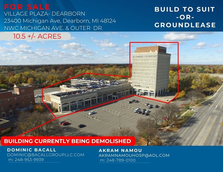 23400 Michigan Ave, Dearborn, MI for sale - Primary Photo - Image 1 of 3