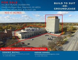 Plus de détails pour 23400 Michigan Ave, Dearborn, MI - Terrain à vendre
