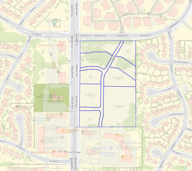 Metcalf Ave & 147th St, Overland Park, KS à vendre - Autre - Image 1 de 1