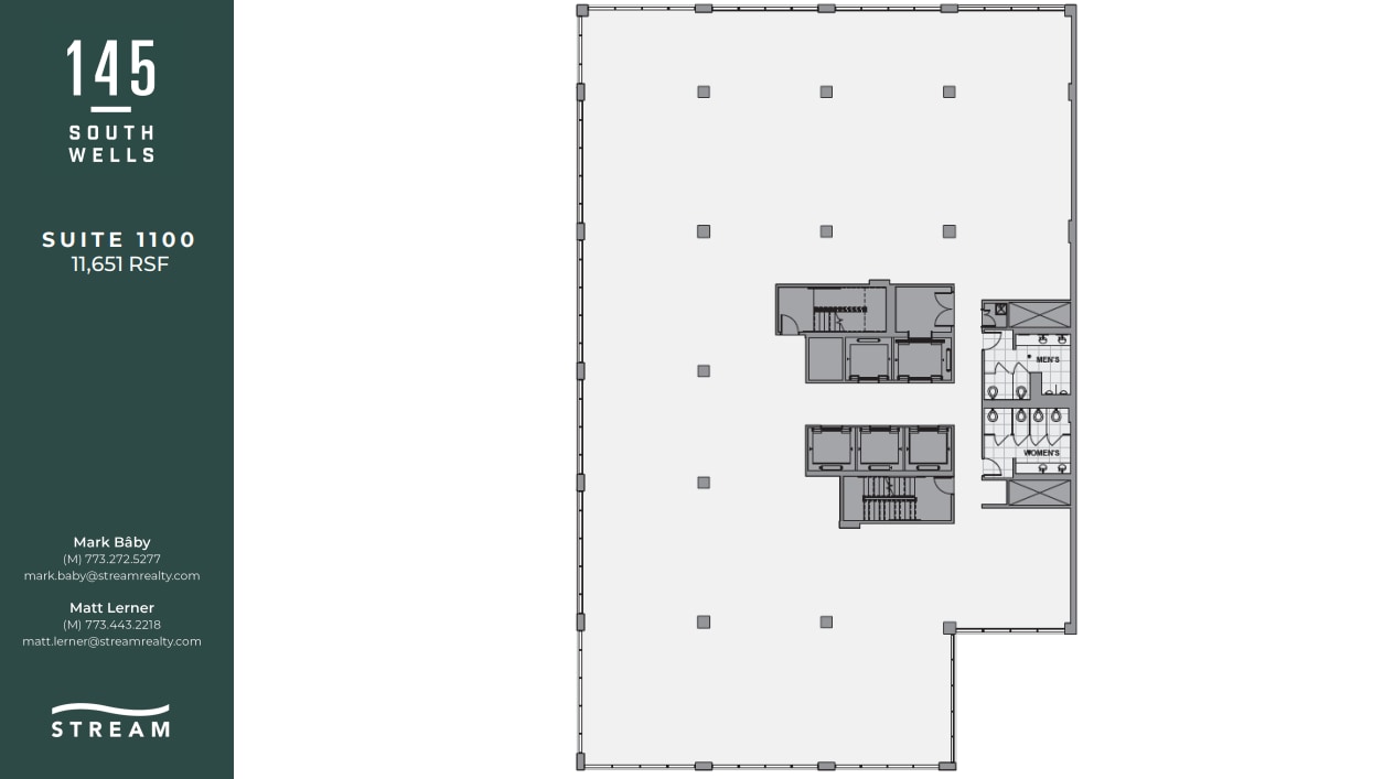 145 S Wells St, Chicago, IL à louer Plan d  tage- Image 1 de 1