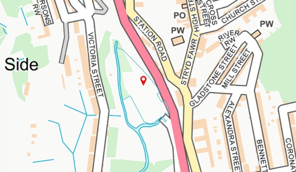 3 Station Rd, Blaina à vendre - Plan cadastral - Image 1 de 2