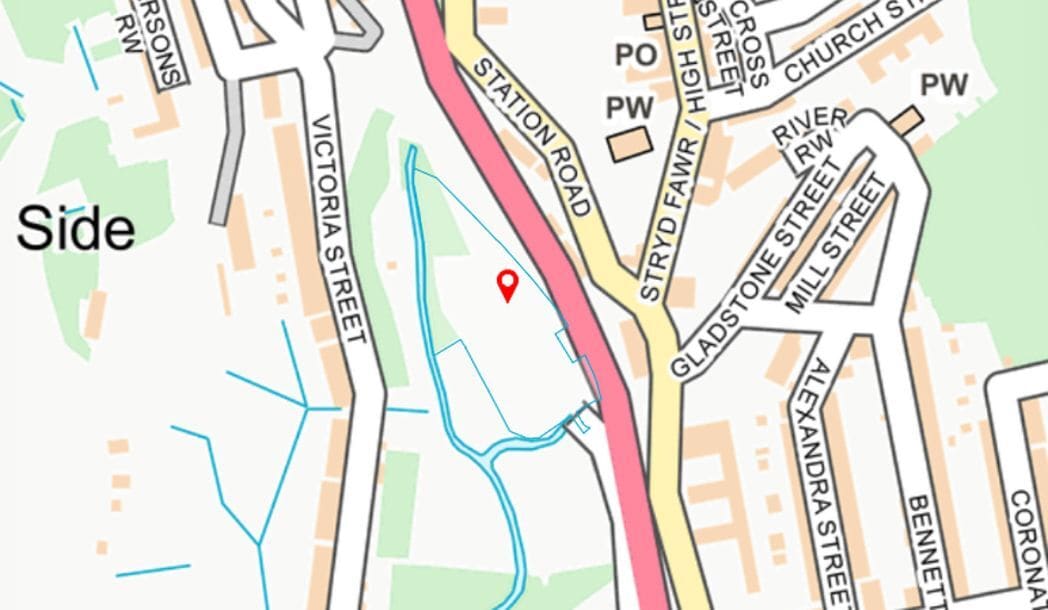 3 Station Rd, Blaina à vendre Plan cadastral- Image 1 de 3