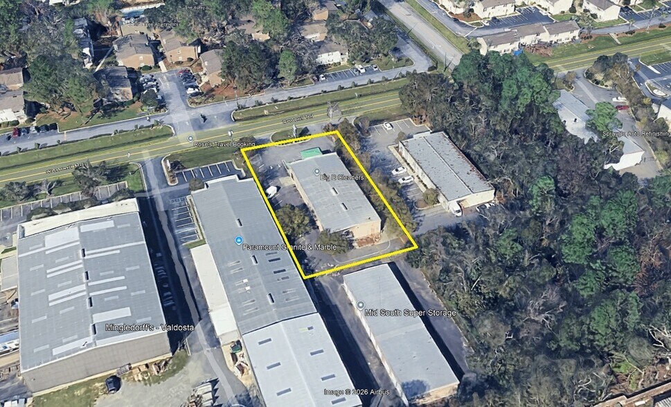 375 Connell Rd, Valdosta, GA à vendre - Aérien - Image 3 de 5