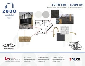 2800 N Central Ave, Phoenix, AZ for lease Floor Plan- Image 2 of 2